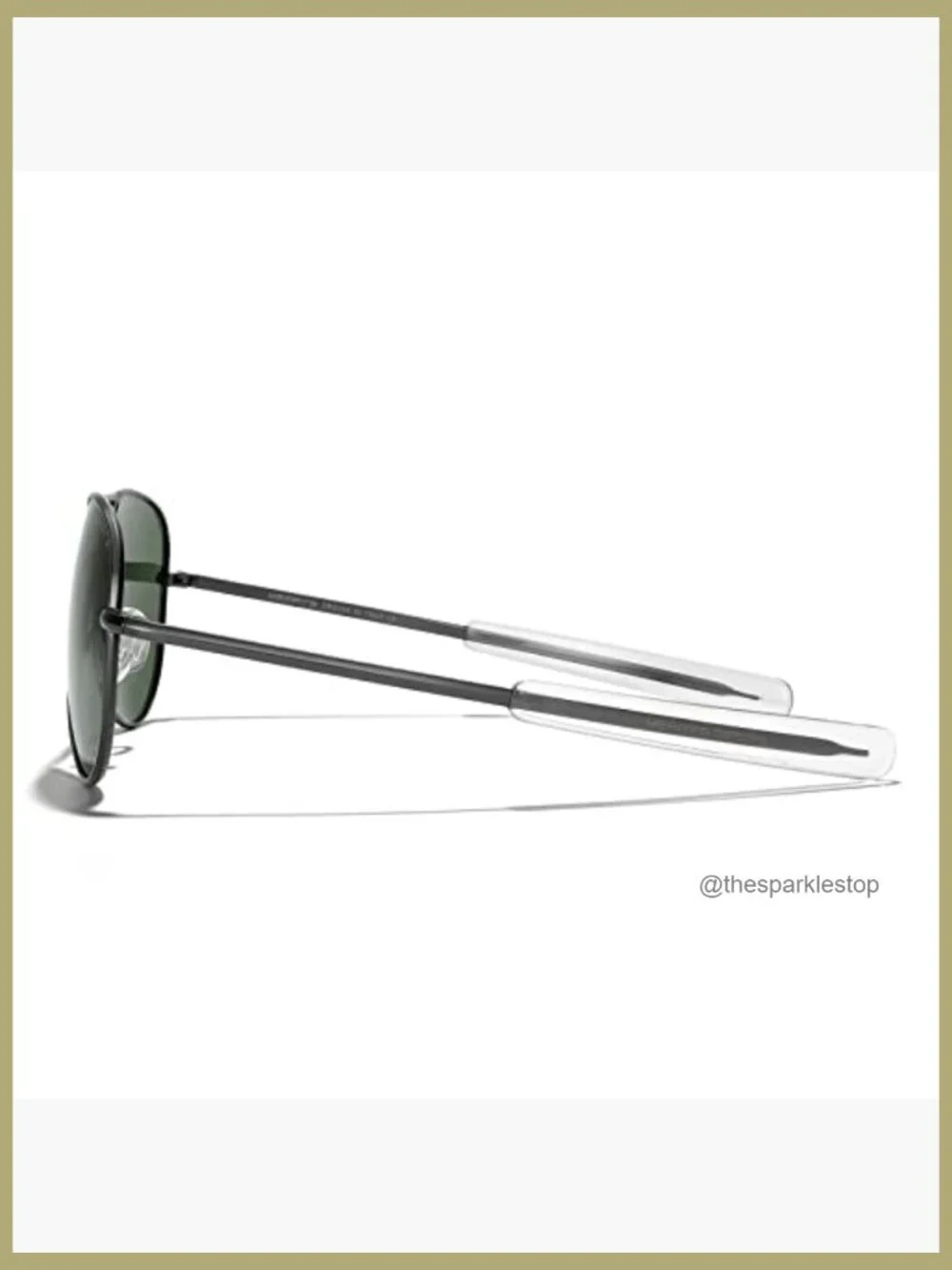 Metal Frame Polarized Aviator Sunglasses for Men or Women